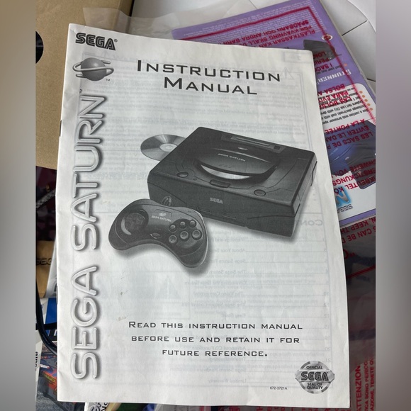 SOLD-1996 SEGA Saturn With Original Box tested and Working - Picture 11 of 16